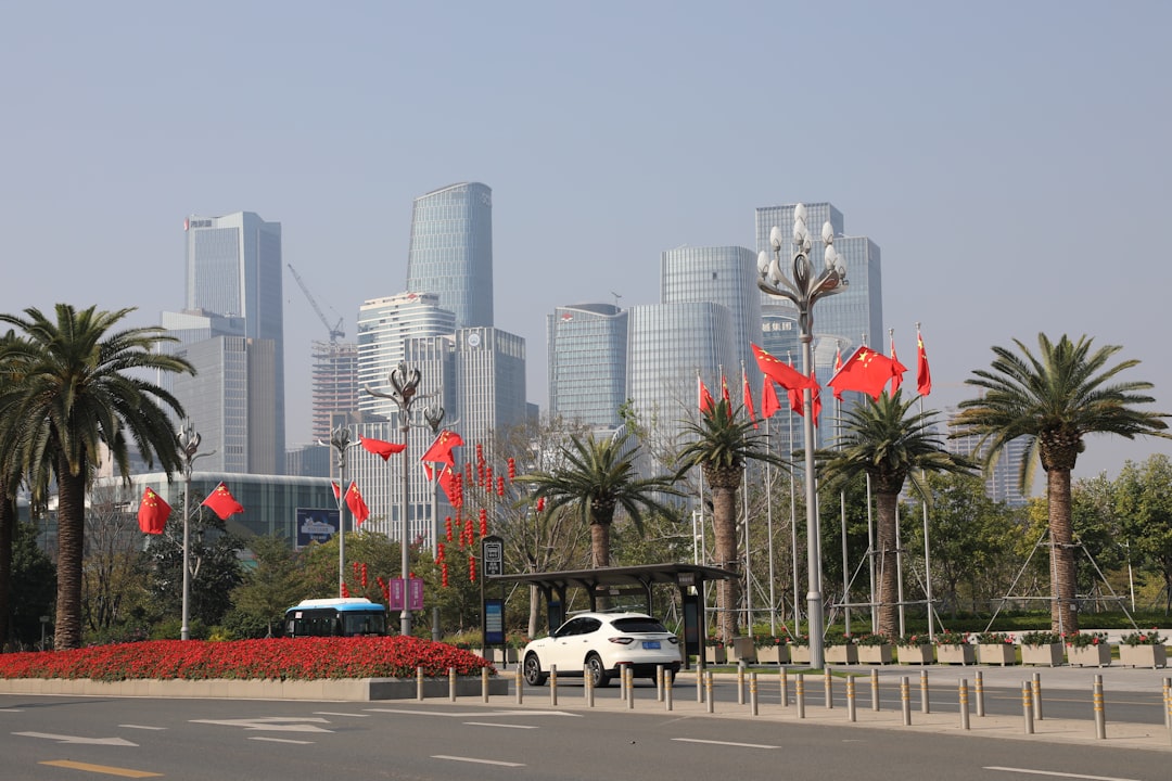 a white van parked on the side of a road